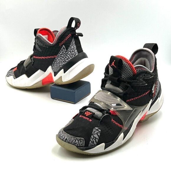 Air Jordan Why Not Zer0.3 'Black Cement' - Picture 2 of 10